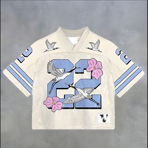 Camiseta de Fútbol de Malla Transpirable, Ligera, con Nombre del Equipo Personalizado en la Parte Delantera, Cuello en V, Uniforme Deportivo - Product Image 4