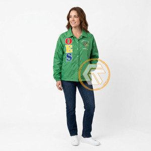 Customized Order Eastern <b>Star</b> Polyester Embroidered Line <b>Jacket</b> High Quality Greek Apparel Women OES Coaching <b>Jackets</b> Waterproof - Product Image 4