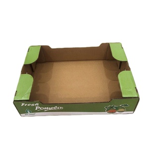 Vietnam Manufacturer's Recycled Materials Corrugated Paper Carton <b>Box</b> Glossy Lamination Fruits Packaging Air Sea Express Best - Product Image 1