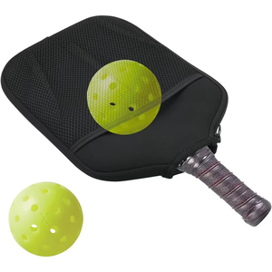 Raqueta de Pickleball Deportiva Personalizada 2026, Material PU Blanco, Cubierta de Neopreno, Forro de Fibra de Vidrio, Incluye Bolsa Portátil y Marco Externo - Product Image 6