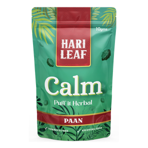 Bolsa de infusión de hierbas de hoja Hari, mezcla de calma, mezcla automática de Paan, infusión sin tabaco, azul para pétalos de rosa de loto, flor de la Pasión - Product Image 1