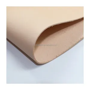 Wholesale 1.8-3.5mm vegetable tanned leather vegetable-tanned hide vegetable-tanned skin for bags shoes and coffee coaster