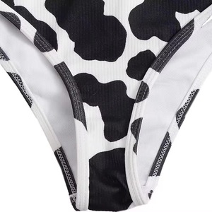 Conjunto de Bikini con Estampado de Guepardo en Tallas Grandes, Venta al Por Mayor, Traje de Baño de Dos Piezas, Suministro al Por Mayor para Mujeres, Proveedor de Fábrica OEM - Product Image 3
