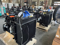 Generadores Eléctricos Diésel Silenciosos Confiables Cummins Ricardo de 100KW, 200KW, 300KW, 500KW para Obras de Construcción