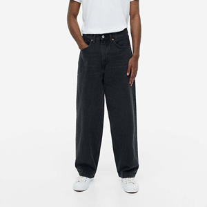 Jeans Premium para Hombre en Lavado Oscuro – Corte Regular, Cintura Alta, Pierna Recta |   Ropa Casual de Moda Urbana - Product Image 2