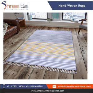 Cotton Carpet <b>Rug</b> Indian Hand Block Print Indian Handwoven Embroidered Cotton <b>Rug</b> for Sale at Best Price Modern Carpet for Sale - Product Image 3