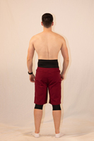 Nouveautés : Shorts Awrah pour hommes, tissu extensible 100% polyester, shorts Awrah personnalisés, fabricant de shorts de bain pour hommes.