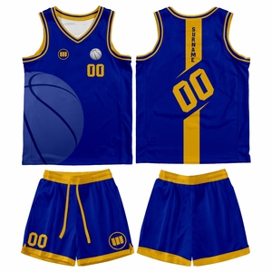 Maillots et shorts de basketball personnalisés OEM respirants imprimés – Ensemble uniforme d'équipe en gros – Vêtements de sport à séchage rapide haute performance Wida Sports - Product Image 1