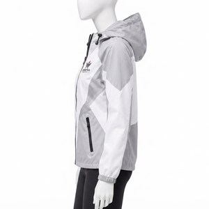 Premium <b>Women</b> <b>Windbreaker</b> Jacket Modern Sports Apparel with Wind Protective Shell Durable Lightweight Material Elastic - Product Image 3