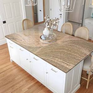 Encimera de Cocina de Granito Marrón Natural Moderno Colombo Juprana, Losa Pulida para Superficie de Trabajo - Product Image 1