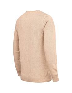 Suéter Minimalista para Hombre, Color Beige Sólido, Cuello Redondo, Tejido de Punto, Venta al Por Mayor, Personalizable OEM, Suéter Beige Cómodo para Invierno, Estilo Casual - Product Image 6