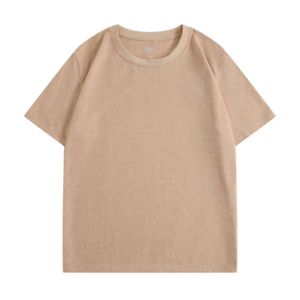 T-shirt populaire uni à col rond pour homme en coton, coupe confortable pour vêtements décontractés - Product Image 5