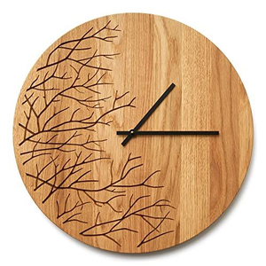 Wood Luxury Art Modern <b>Decorative</b> 3d <b>Wall</b> <b>Clock</b> Nordic Retro Minimalist <b>Clock</b> <b>Wall</b> by perfect enterprises - Product Image 2
