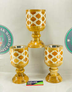 Quemador de incienso de madera de Venta caliente quemador árabe Bakhoor madera Mabkhara artesanía india por Falak World Export - Product Image 3