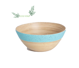 Le bol en bambou naturel à prix bon marché pour bébé/bol à mélanger en bambou avec laser gravé au Vietnam - Product Image 1