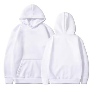 Sweat-shirt à capuche pour homme, taille américaine, uni, de haute qualité, avec logo imprimé personnalisé, pour la sublimation - Product Image 5