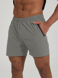 Shorts pour hommes à taille haute, respirants, séchage rapide, tissu de qualité supérieure en spandex/polyester, taille élastique, pour la course à pied, la salle de sport et l'entraînement - Product Image 5