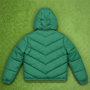 Chaqueta de Plumón con Capucha y Cierre, Estampada, de Invierno, para Hombre, Estilo Urbano, de Alta Calidad, Personalizada, Gruesa, Cálida, Holgada y de Corte Cuadrado - Product Image 5