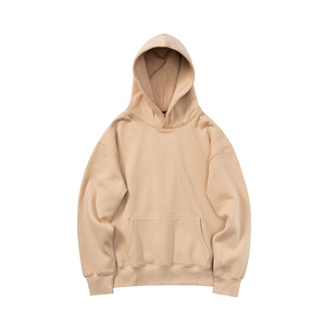 Sweat-shirts à capuche surdimensionnés pour hommes en coton 100% lourd, avec logo personnalisé, streetwear pour l'automne et l'hiver - Product Image 3