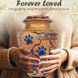 Custom Logo Wooden Cremation Urn Supplier Wooden Urn for Adult Ashes with Velvet Interior by AYAANS - Product Image 6