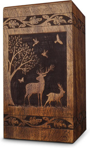 Urnas de Cremación de Madera en Oferta para Hombre y Mujer, Urnas Decorativas, Urnas Funerarias, Urnas Hechas a Mano, Urnas de Entierro a Bajo Precio - Product Image 4