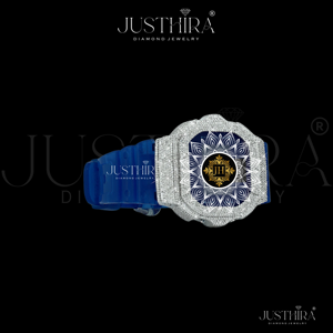 Montre en argent sertie de diamants Moissanite VVS pour homme ou femme, style hip-hop, montre de luxe pour homme, prix le plus bas - Product Image 3