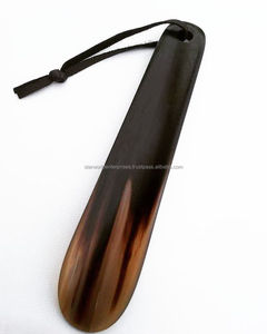 แตรรองเท้าหนังควายวัวธรรมชาติทรงยาวดีไซน์เป็นเอกลักษณ์ - Product Image 6