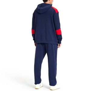 Survêtement d'hiver pour homme, fabrication pakistanaise, coton et polyester, écologique, respirant, col à capuche, design 2-en-1, polaire, streetwear - Product Image 2