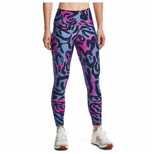 Pantalons de sport pour femmes à taille haute en tricot, imprimés sur mesure, respirants, antibactériens, streetwear, leggings de yoga et de fitness pour femmes - Product Image 1