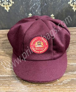 Professional Custom Design Blue Cricket Baggy Cap 5-Panel Sporty Dot Pattern Embroidery Plain <b>Hats</b> - Product Image 5
