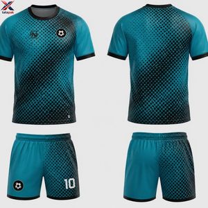 Camisetas de Fútbol de Alta Calidad, 100% Poliéster Premium, Logotipo Personalizado Impreso/Bordado, Tallas Personalizadas para Jóvenes/Adultos, OEM - Product Image 5