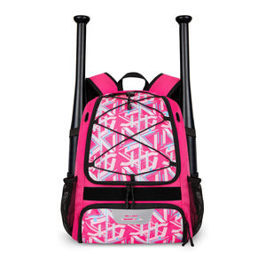 Sacs de sport respirants pour baseball en polyester personnalisés pour hommes et jeunes avec panneau dorsal rembourré et sublimation d'équipe - Product Image 2