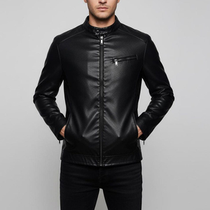 Premium Quality <b>Genuine</b> <b>Leather</b> <b>Jackets</b> for Men Winter Casual <b>Jackets</b> Soft <b>Genuine</b> <b>Leather</b> Outerwear Warm Fashionable - Product Image 5