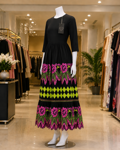 New Elegant Polynesian Micronesia Embroidery Breathable Knee-Length 100% Polyester Skirt Fashion Wrap Beach Adults Youth - Product Image 3