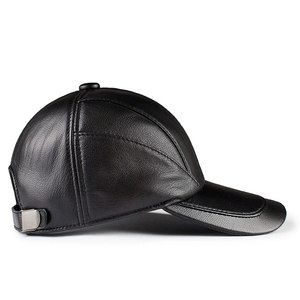 Casquettes de baseball en cuir pour hommes, prix de gros, fournisseur direct d'usine, vêtements décontractés, casquettes en cuir pour le sport en vente - Product Image 2