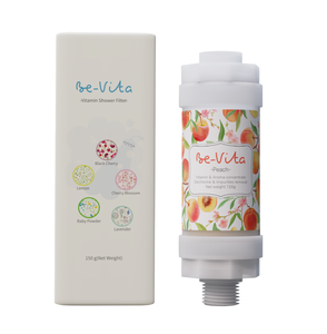 Vitamine douche filtre pêche parfum 8 types fabriqués en corée Bevita matériau non toxique MSDS rapport d'essai - Product Image 1