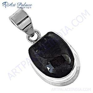สินค้ามาใหม่จี้เงินอัญมณีสีดำ - Product Image 1