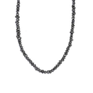 Natural Black Diamond Hand Faceted Chips <b>Beads</b> Strand 3mm 16 Inches Rough Nugget <b>Loose</b> <b>Beads</b> for Fine Jewelry Making - Product Image 5