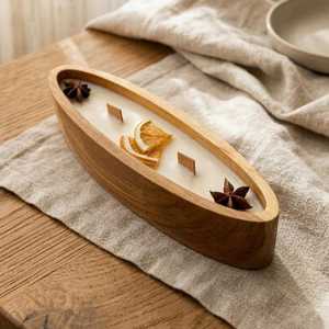 Handmade Wooden Candle <b>Holder</b> Rustic <b>Tealight</b> Stand Farmhouse Table Decor Wedding Centerpiece Home Accent Gift Item - Product Image 5