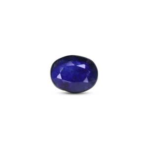 Sky Blue Synthetic Sapphire Loose Gemstone 5.6 Carat 20mm for Fine Jewelry - Product Image 1