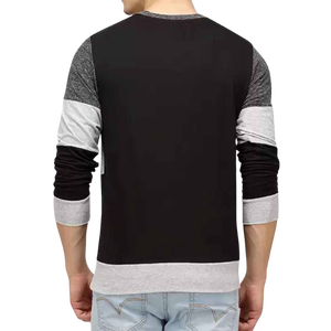 Sweat-shirt à col rond de haute qualité pour hommes, en coton molletonné, décontracté, mode, OEM ODM, partenaire de fabrication pour l'exportation, qualité supérieure - Product Image 1
