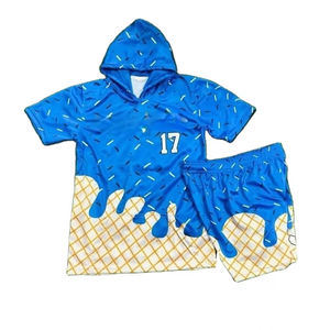 Uniforme de Baloncesto Personalizado al por Mayor de Alta Calidad, Conjunto de Sublimación de Camisetas de Fútbol Unisex, Impresión de Logotipo Personalizado, Bordado en la Parte Superior - Product Image 1