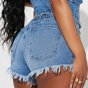 Shorts de Mezclilla Casuales para Mujer, Moda 2026, Verano, Alta Calidad, Transpirables, Secado Rápido, Impermeables, con Bolsillos, Venta al Por Mayor - Product Image 5