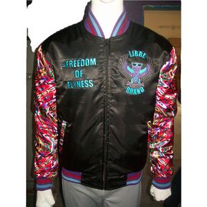 Blouson Bomber Personnalisé pour Homme Grande Taille – Qualité Supérieure, Respirant, Coupe-Vent, Écologique, Col Montant, Couleur Personnalisable - Product Image 2