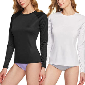 MeOEM T-shirts personnalisés de haute qualité avec logo, manches longues, UPF50+, Rashguard pour hommes, plongée, anti-UV, écologiques - Product Image 4