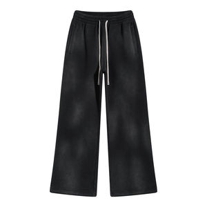 OEM Manufacturer Supplier Custom Wholesale Men <b>Oversized</b> <b>Sweatpants</b> 350GSM Heavy Cotton Fleece Private Label Jogger Pants - Product Image 4