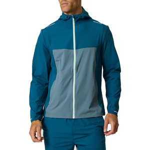 Custom Mens Nylon Tracksuit <b>Zip</b> <b>up</b> <b>Jacket</b> Sweat Suit Joggers Set Logo Casual Sportswear Windbreaker Suit Set for Men - Product Image 1