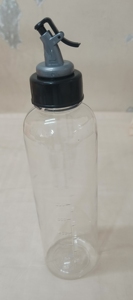 PREMIUM FOOD GRADE PLASTIC DISPOSABLE COMMUNION <b>CUP</b> FILLER BOTTLE 1000 ML <b>LARGE</b> CAPACITY PRECISION POUR BEVERAGE DISPENSER - Product Image 2