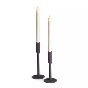 Ensemble de 2 chandeliers noirs hauts pour la décoration de la maison, résistants à la chaleur - Product Image 6