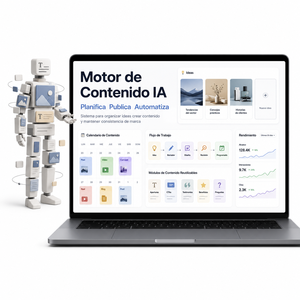 Motor de Contenido IA para marcas que necesitan planificar, publicar y automatizar contenido con un flujo digital eficiente y claro - Product Image 1